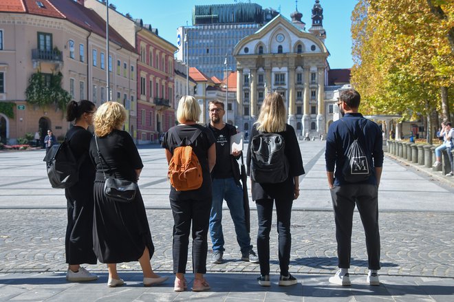 Doživljajsko vodenje Mojster Plečnik je posvečeno najpomembnejšemu slovenskemu arhitektu, katerega dela so bila nedavno umeščena na&nbsp;seznam svetovne dediščine UNESCO.&nbsp; FOTO:&nbsp;Dunja Wedam
