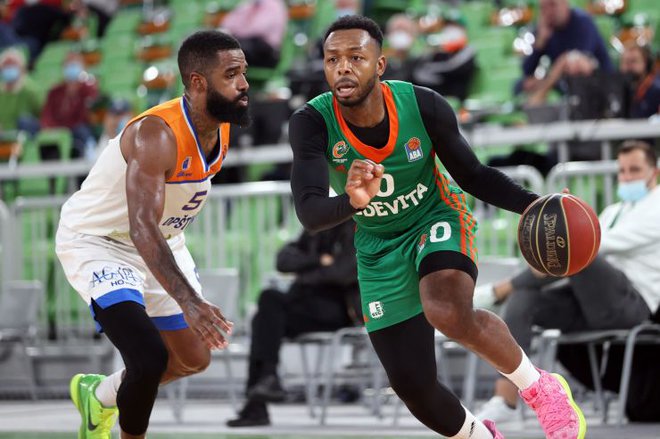 Jacob Pullen je zmaje spulil k zmagi. FOTO: Alež Fevžer/Cedevita Olimpija
