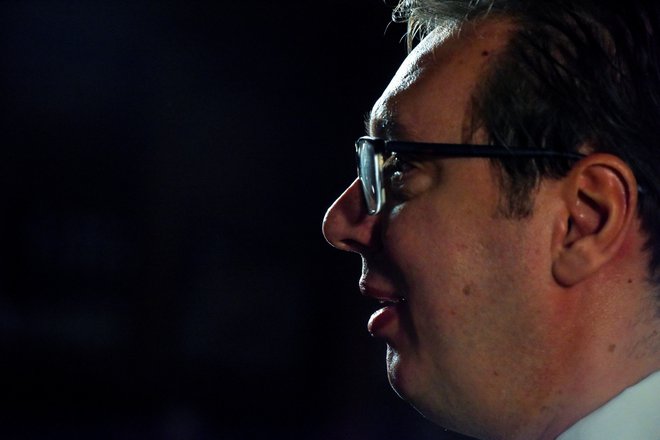 Srbski provladni mediji primerjajo Vučića z Josipom Brozom Titom, ki je prav tako kupoval orožje od vseh. FOTO: Zorana Jevtić/Reuters
