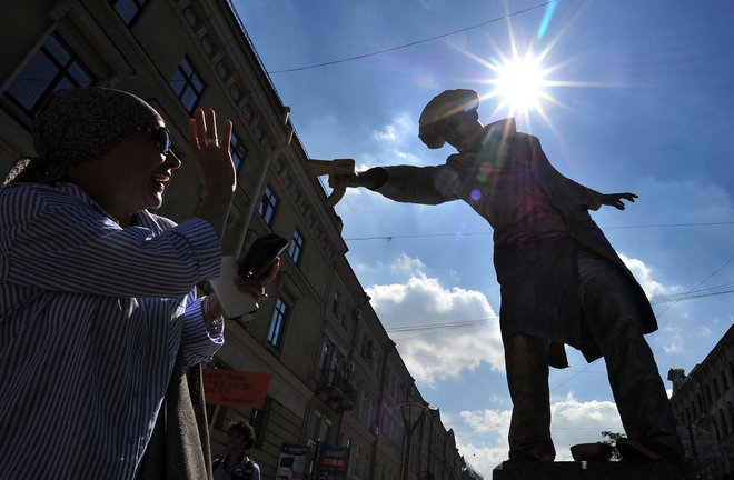 Dostojevski je imel oster čut za situacijsko komedijo. FOTO:&nbsp;Olga Maltseva/AFP
