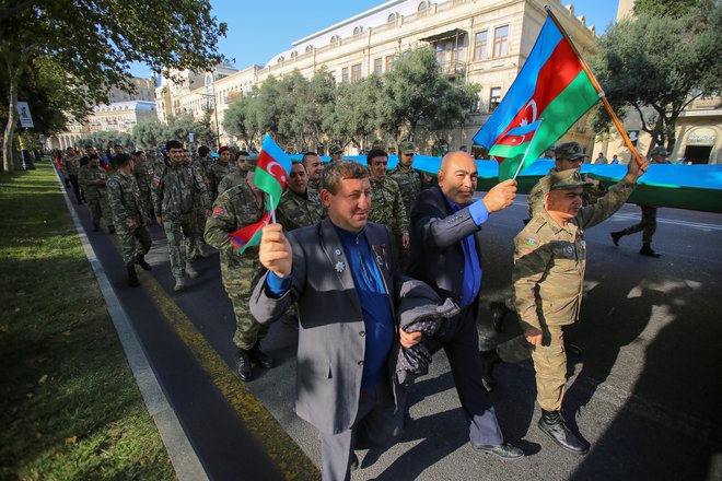 Spopadi so se razvneli na obmejnem območju, ki mu v Armeniji pravijo Sjukinska regija, v Azerbajdžanu pa Zangezur. Oboji so prepričani, da je to bilo zgodovinsko njihovo ozemlje. FOTO:&nbsp;Aziz Karimov/Reuters
