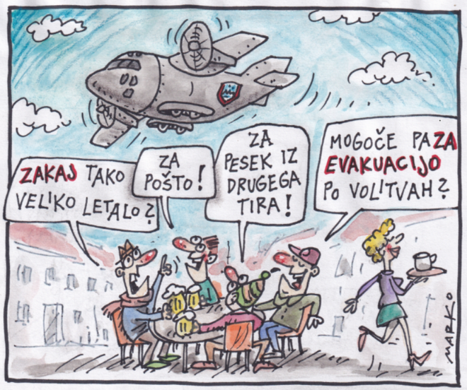 KARIKATURA: Marko Kočevar
