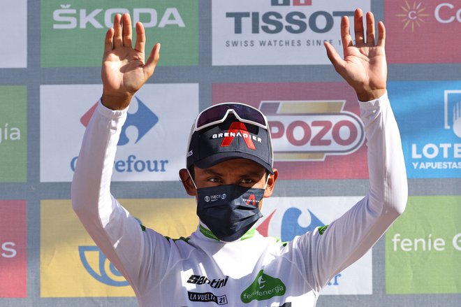 Egan Bernal se bo naslednje leto osredotočil le na dirko po Franciji. FOTO: Jose Jordan/AFP
