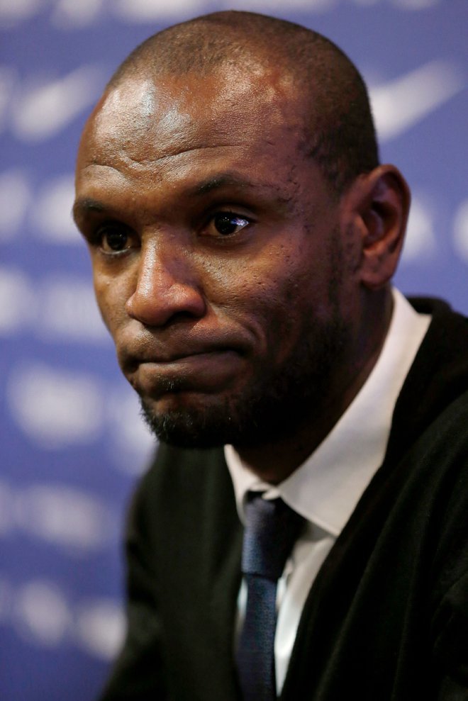 Eric Abidal (na fotografiji) je do avgusta 2020 deloval v pisarnah Barcelone kot športni direktor. FOTO: Pau Barrena/AFP
