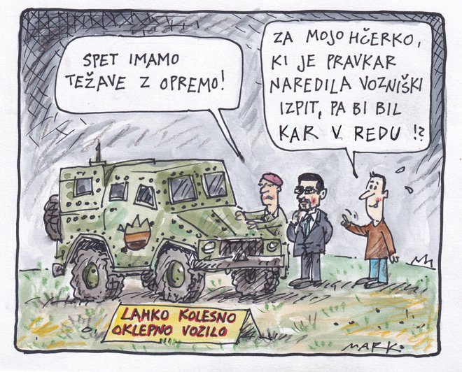 KARIKATURA: Marko Kočevar
