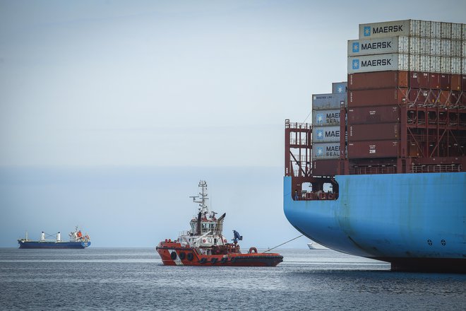 Luka Koper povečuje prednost pri kontejnerjih na Jadranu in kljubuje krizi na trgu. Foto Jože Suhadolnik
