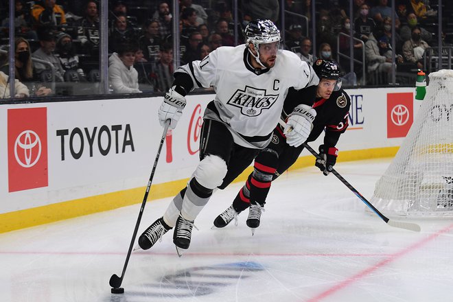 Anže Kopitar je v zelo dobri formi na začetku sezone. FOTO: Gary A. Vasquez/USA&nbsp;Today Sports
