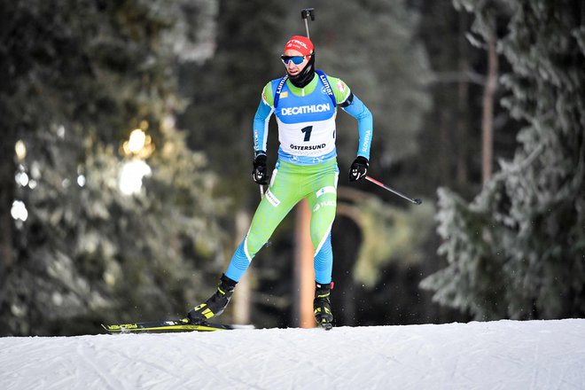 Jakov Fak je dobro streljal, a slabše tekel. FOTO: Anders Wiklund/AFP
