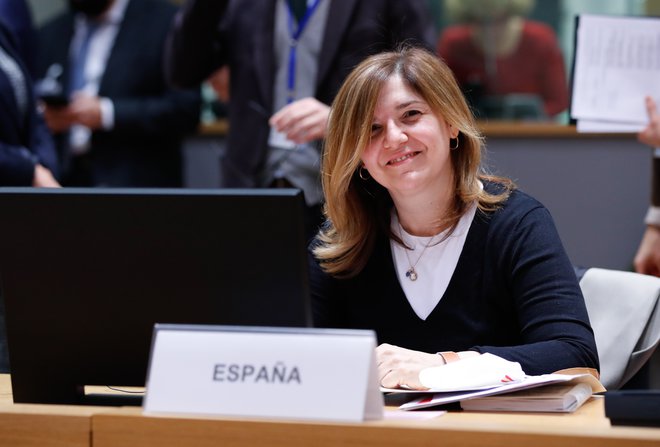 Pilar Cancela, državna sekretarka na Ministrstvu za zunanje zadeve, Evropsko unijo in mednarodno sodelovanje Kraljevine Španije. FOTO: Mario Salerno
