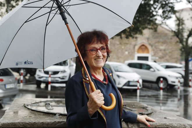 Marija Mahne je prepričana, da leta 2050 ne bo več političnih strank in da jih tudi nihče ne bo pogrešal. Foto Leon Vidic
