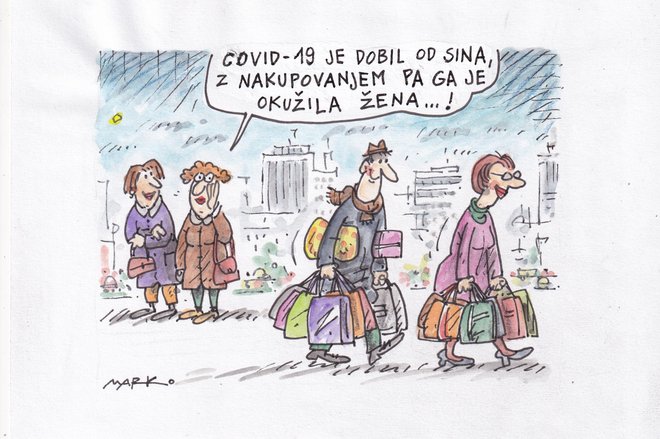 Karikatura Marko Kočevar
