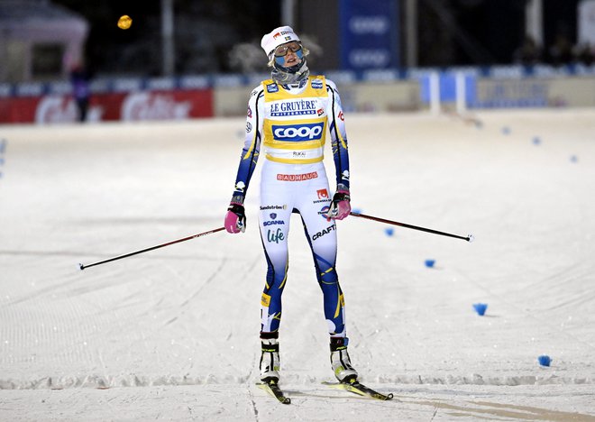 Frida Karlsson je za tri desetinke premagala Therese Johaug. FOTO: Reuters
