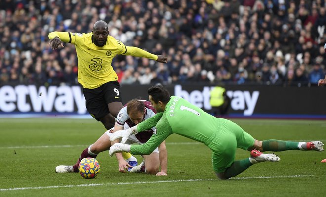 Romelu Lukaku se ni vpisal med strelce. FOTO: Tony Obrien/Reuters
