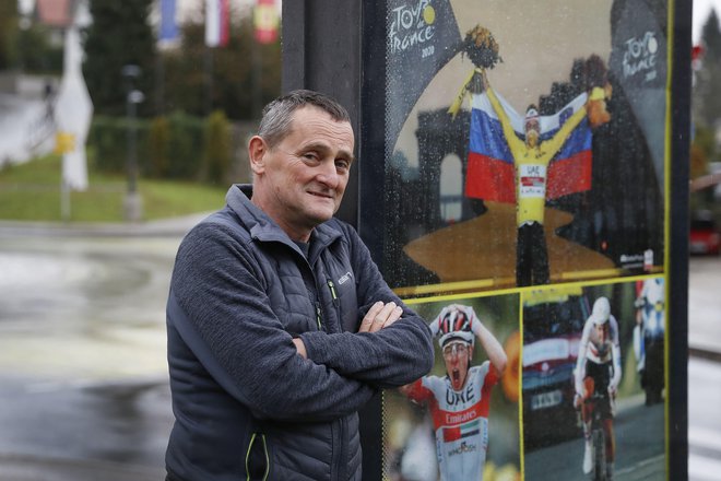 Mirko Pogačar:&nbsp;Naj vedo, da s trdim delom in voljo lahko klatijo zvezde z neba.&nbsp;FOTO:&nbsp;Leon Vidic/Delo
