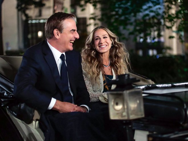 Sarah Jessica Parker in Chris Noth v vlogi glavnega para FOTO: promocijsko gradivo
