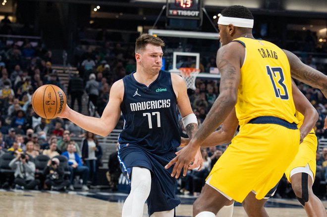 Luka Dončić ni mogel preprečiti novega Dallasovega poraza. FOTO: Trevor Ruszkowski/Usa Today Sports
