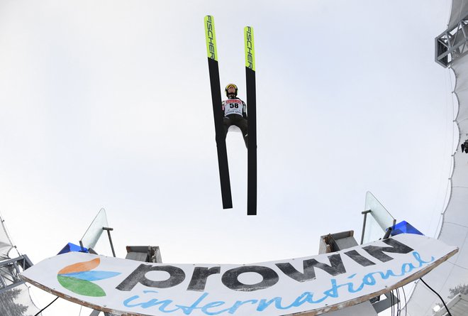 Urša Bogataj je zasedla peto mesto. FOTO: Annegret Hilse/Reuters
