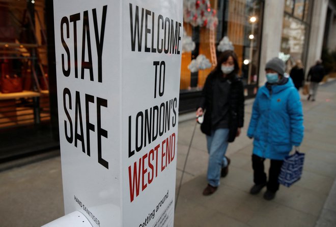 Stopnja širjenja okužb visoka. FOTO:&nbsp;Peter Nicholls/Reuters
