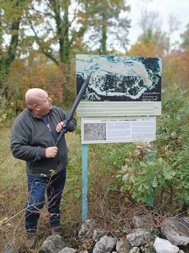 Goran Živec je prava enciklopedija kraške zgodovine.
