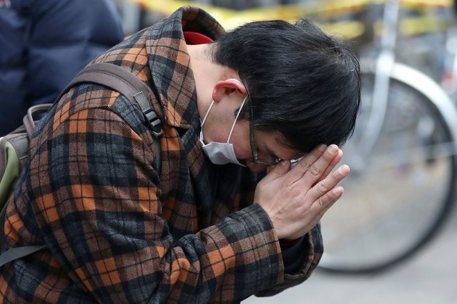 Japonski mediji so poročali, da je večina ljudi v požaru umrla zaradi zastrupitve z ogljikovim monoksidom. FOTO: Str. Afp
