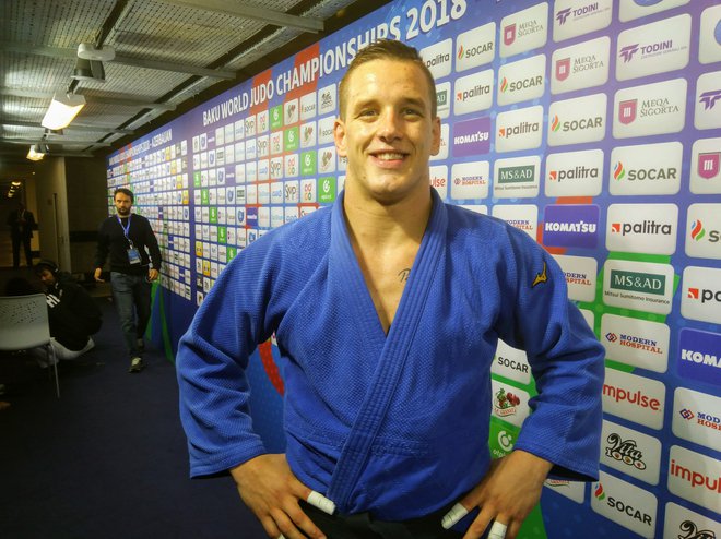 Mihael Žgank v kategoriji do 90 kilogramov spada med najboljše judoiste na svetu. FOTO: Miha Šimnovec
