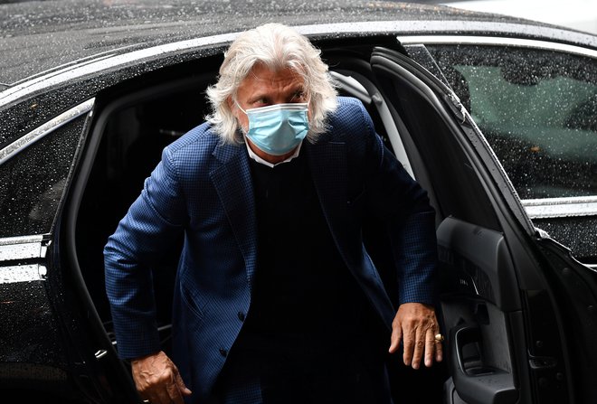 Korupcije osumljenega Massima Ferrera (na fotografiji) je na čelu italijanskega nogometnega kluba Sampdoria zamenjal Marco Lanna, nekdanji član šampionskega moštva in soigralec Srečka Katanca. FOTO: Daniele Mascolo Reuters
