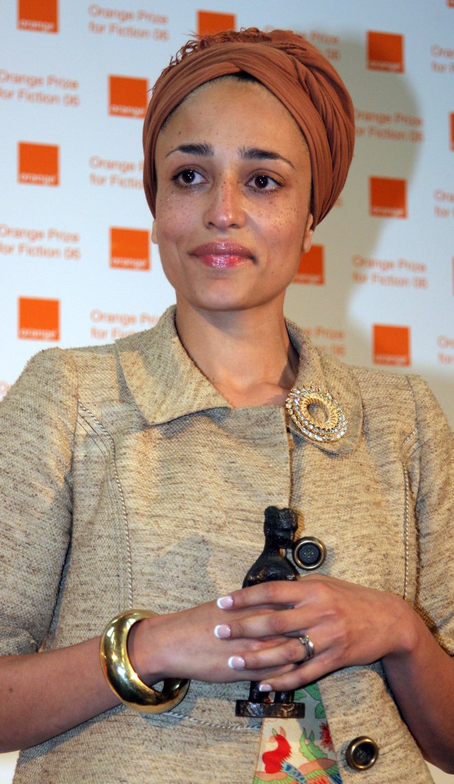 Zadie Smith je nagrado prejela leta 2000 za roman Beli zobje. FOTO: Reuters
