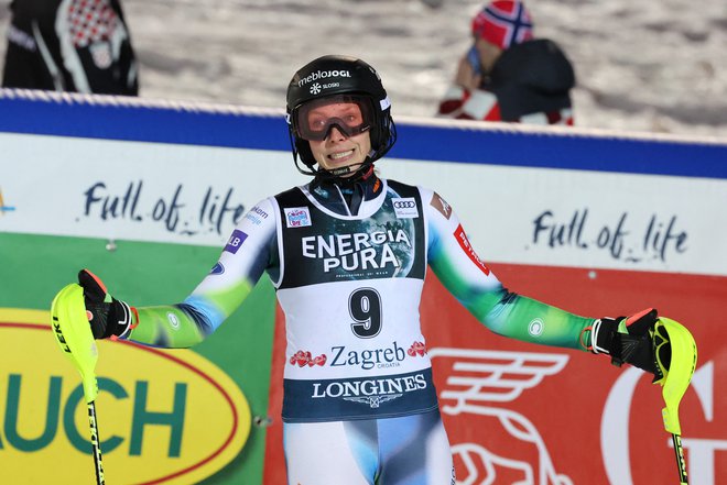 Ana Bucik je vetrovno&nbsp;zagrebško popoldne sklenila na 8. mestu.&nbsp;FOTO:&nbsp;Antonio Bronić/Reuters
