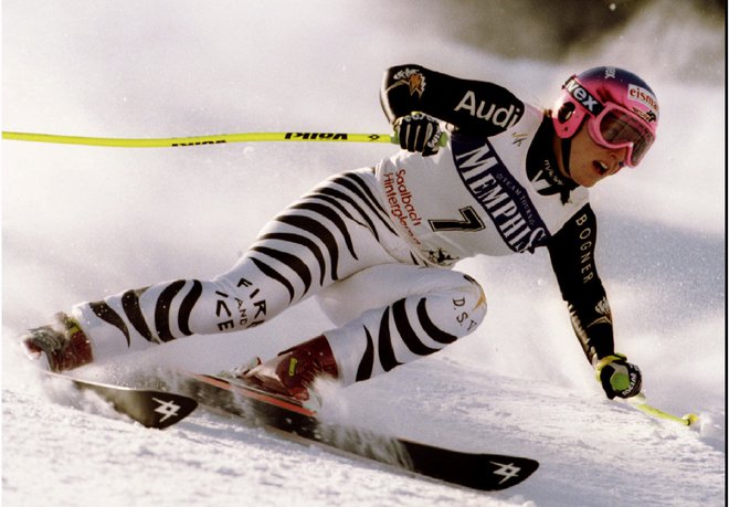 Bavarka Martina Ertl je dolgo bila med najboljšimi alpskimi smučarkami. Pred 10 leti je zmagala v veleslalomu na Pohorju. FOTO: Reuters
