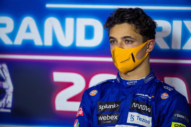 Lando Norris še čaka prvo zmago v formuli 1. FOTO: Reuters
