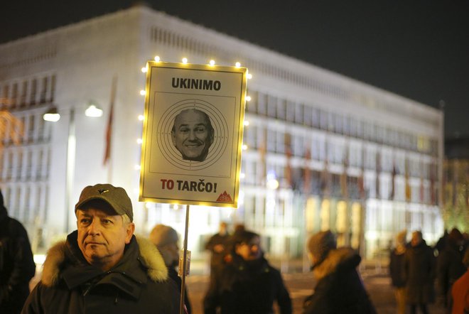 Petkov protest. FOTO: Jože Suhadolnik/Delo
