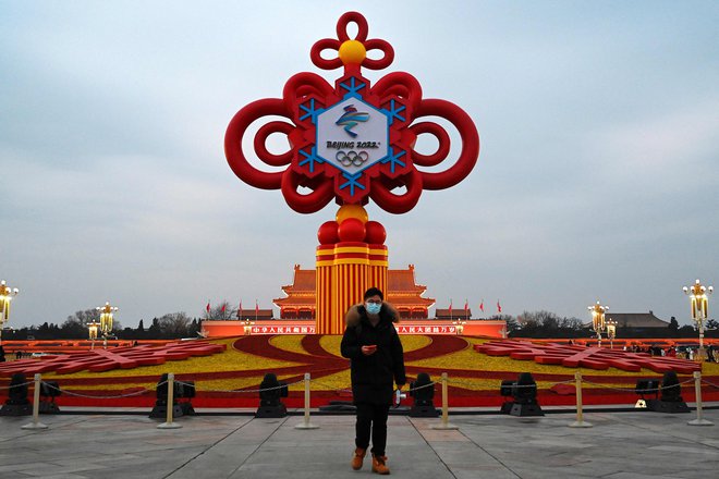 Zahodni diplomati, ki bodo bojkotirali zimske olimpijske igre, bodo prikrajšani za kitajsko kulturno pisanost. FOTO: Jade Gao/AFP
