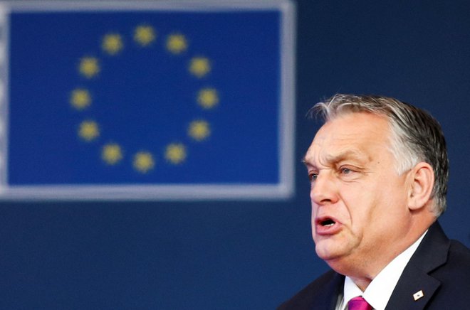 Viktor Orbán je na oblasti na Madžarskem od leta 2010. &raquo;Skrbi nas, da volitve ne bodo potekale po najvišjih demokratičnih standardih,&laquo; so pred aprilskimi volitvami zapisali evropski poslanci iz 19 držav članic.&nbsp; FOTO: Johanna Geron/Reuters
