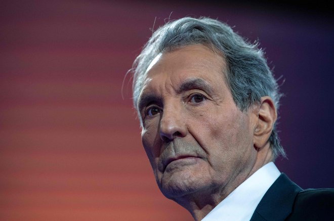 Jean-Jacques Bourdin začasno ne sme pred kamere.&nbsp;&nbsp;&nbsp; &nbsp;

FOTO Alain Jocard/Afp
