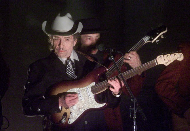 Bob Dylan je trenutno na turneji, ki bo s presledki trajala vse do leta 2024. FOTO:&nbsp;Christopher Polk/Afp
