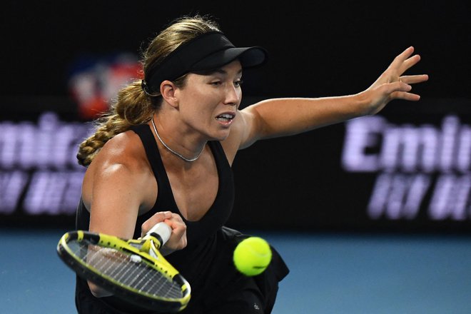 Danielle Collins bo prvič igrala v finalu turnirja za grand slam. FOTO:&nbsp;William West/AFP
