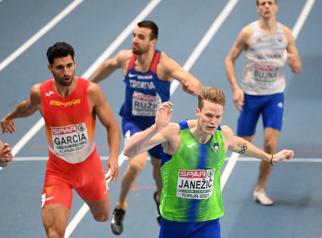 Luka Janežič pričakuje začetek sezone z novim trenerjem. FOTO: Sergej Gapon/AFP
