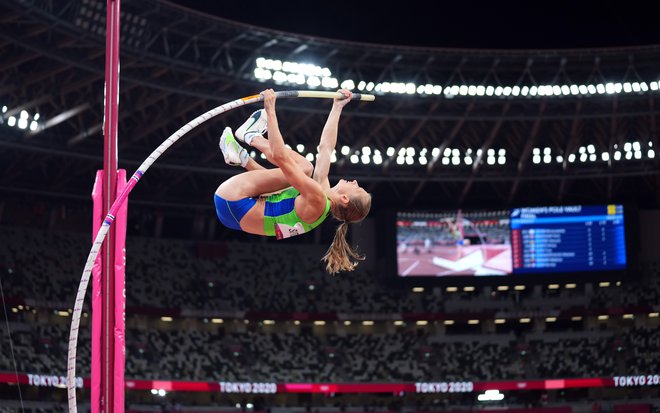 Tina Šutej si veliko obeta od leta 2022. FOTO: Aleksandra Szmigiel/Reuters
