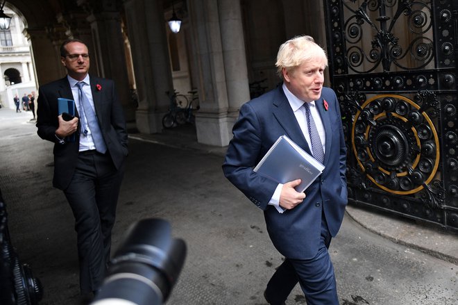 Johnsonov osebni tajnik Martin Reynolds se namerava po odstopu vrniti na zunanje ministrstvo, poroča BBC. FOTO:&nbsp;Justin Tallis/AFP
