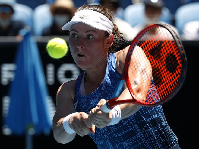 Tamara Zidanšek bo izpustila priložnost za še boljšo uvrstitev na lestvici WTA. FOTO: Asanka Brendon Ratnayake/Reuters
