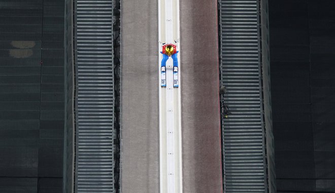 Petru Prevcu se je za las izmuzmila tretja olimpijska kolajna. FOTO: Kai Pfaffenbach/Reuters
