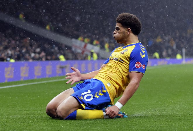 Che Adams je zabil zadnji žebelj v krsto Tottenhama. FOTO: Andrew Couldridge/Reuters
