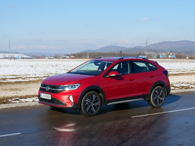 Volkswagen taigo je mali križanec z usločenim zadnjim delom. Foto Blaž Kondža
