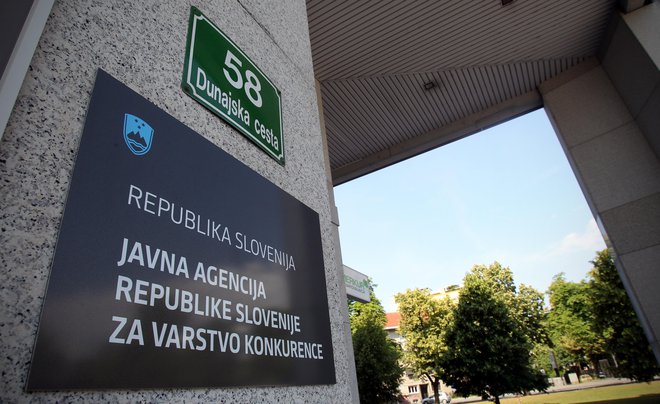 Javna agencija Republike Slovenije za varstvo konkurence. FOTO: Blaž Samec/Delo
