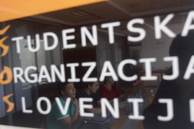 &nbsp;Študentska organizacija Slovenije med svojimi člani nima najboljšega&nbsp;slovesa. FOTO: Pivk Mavric
