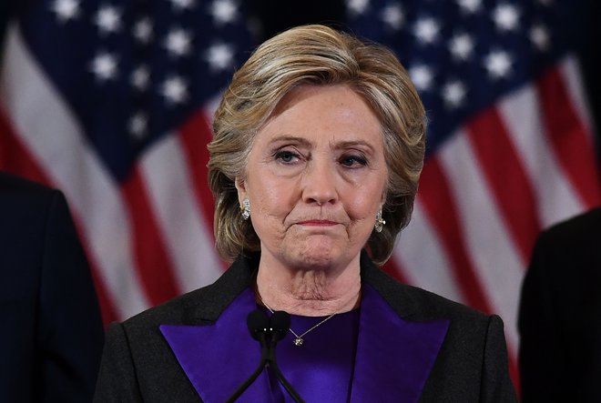 Nekdanja predsedniška kandidatka Hillary Clinton naj bi ta teden nastopila na newyorški demokratski konvenciji. FOTO: Jewel Samad/AFP
