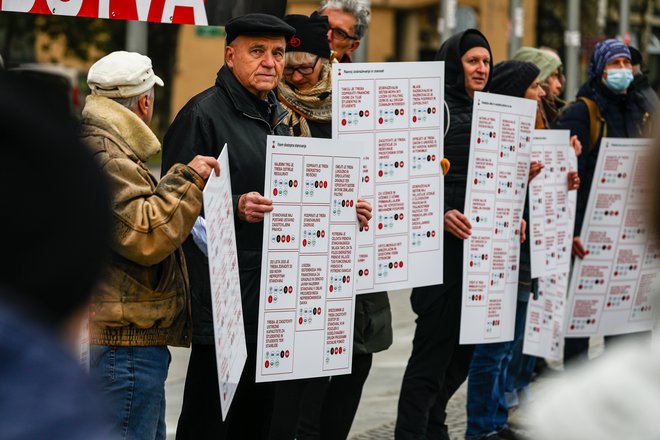 Pobuda Glas ljudstva sicer združuje več kot 1800 aktivnih posameznikov in več kot 100 organizacij civilne družbe. FOTO: Črt Piksi/Delo
