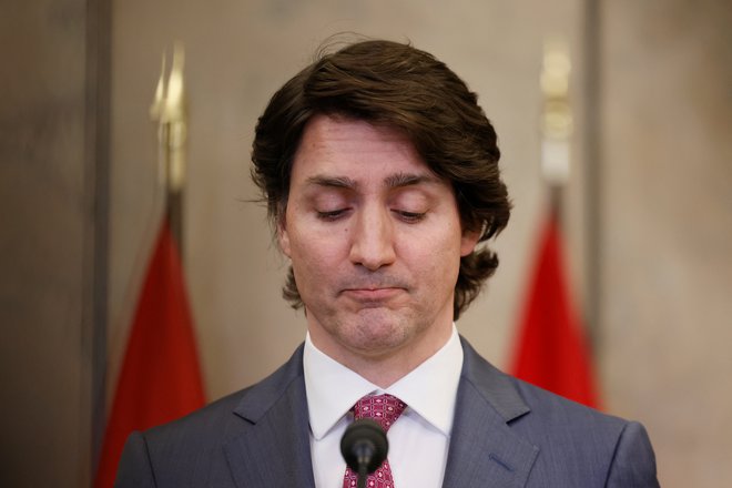 Predsednik vlade Justin Trudeau odločno ukrepa. FOTO: Blair Gable/Reuters
