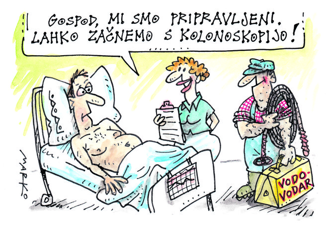 Karikatura Marko Kočevar
