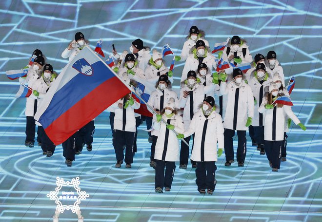 Slovenijo je na ZOI zastopalo 42 športnikov. FOTO:&nbsp;David W Cerny/Reuters
